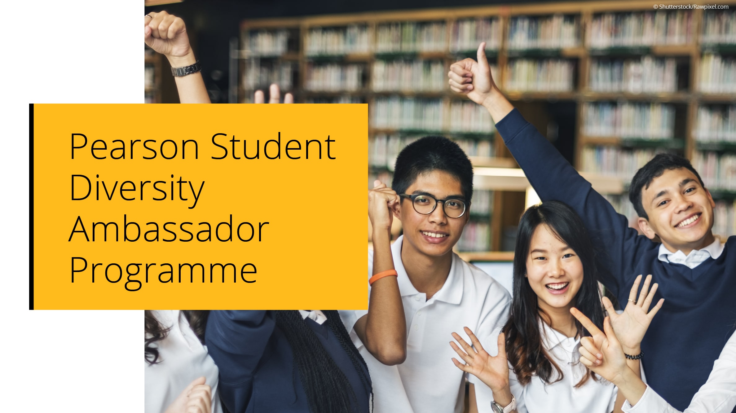 Pearson Student Diversity Ambassador Programme