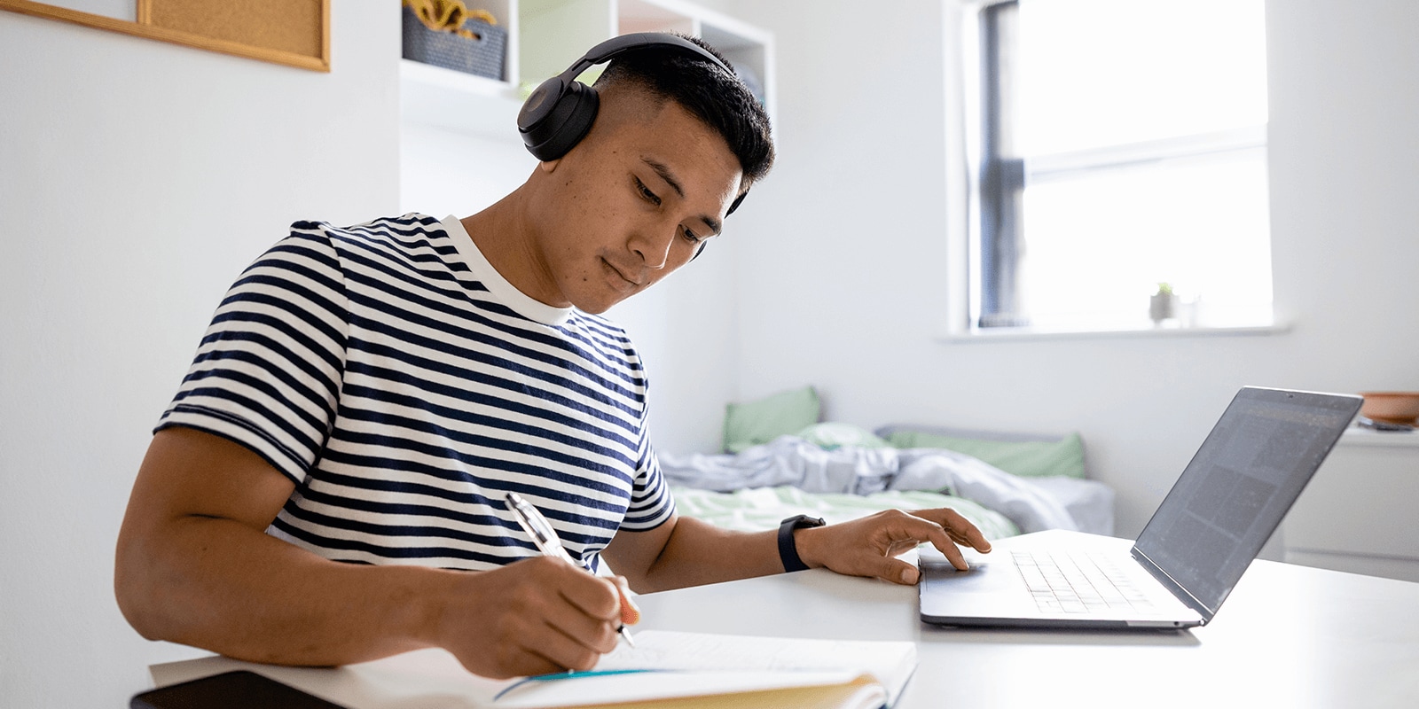 Student writing