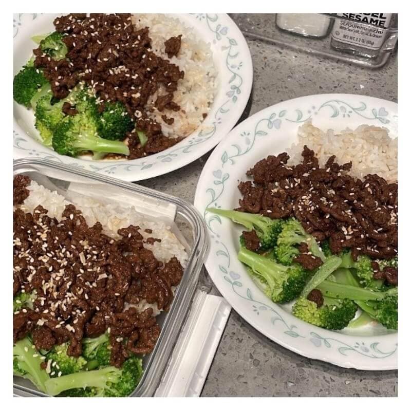 Korean Beef & Broccoli Bowl