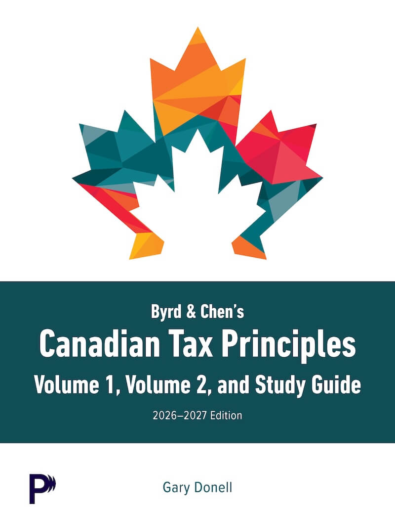 Canadian Tax Principles Cover