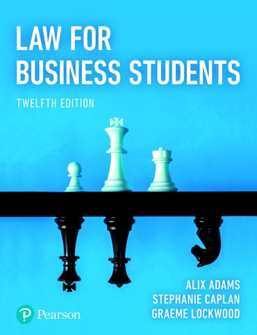 Adams Law for Business Students, 12th edition