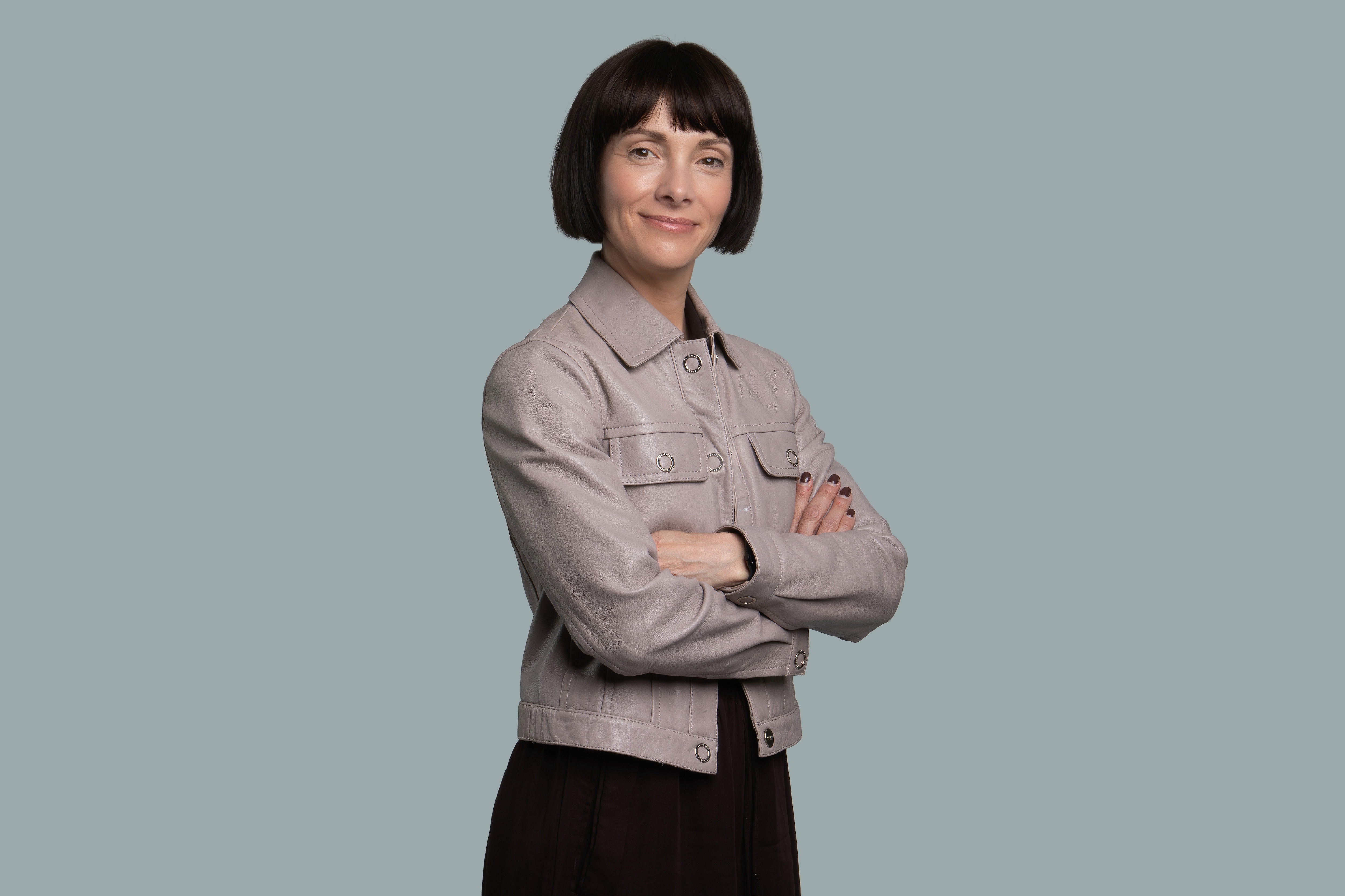 Photograph of Pearson UK CEO Sharon Hague