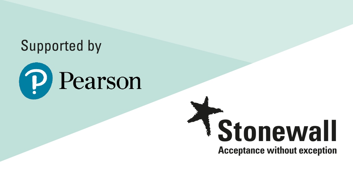 Supported by Pearson, Stonewall - Acceptance without exception