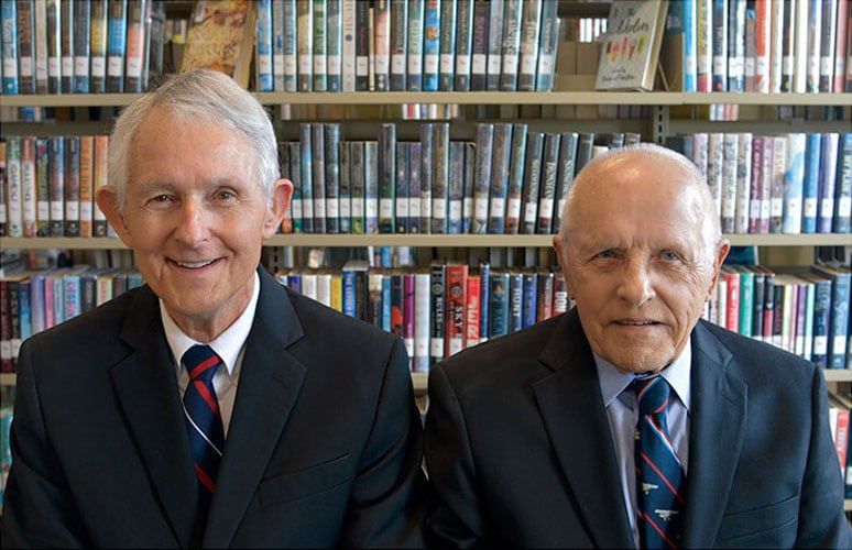 Photo of Anthony Bedford and Wallace Fowler
