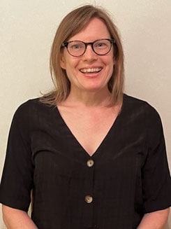Headshot of Bernadette Mullins, Associate Professor in the Applied Mathematics Department at Florida Polytechnic University. 