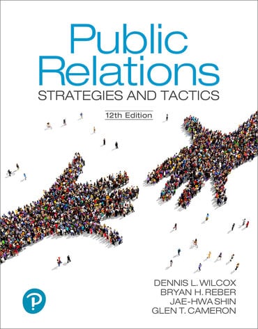 Cover image of Public Relations: Strategies and Tactics, 12th Edition
