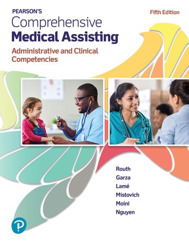 Routh/Garza/Lame/Mistovitch/Moini/Nguyen, Comprehensive Medical Assisting 5/e cover