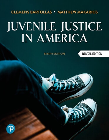 Cover image of Juvenile Justice In America, 9th edition