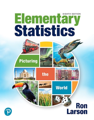 Cover art for Elementary Statistics: Picturing the World, 8th edition