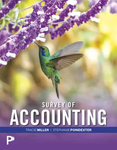 cover art for Survey of Accounting, 1st Edition