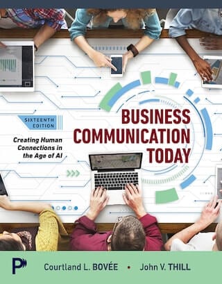 Cover image of Business Communication Today, 16th edition