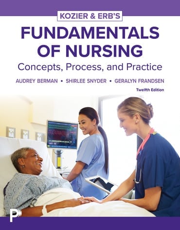 Cover for Fundamentals of Nursing, Concepts, Process and Practice, 12th Edition