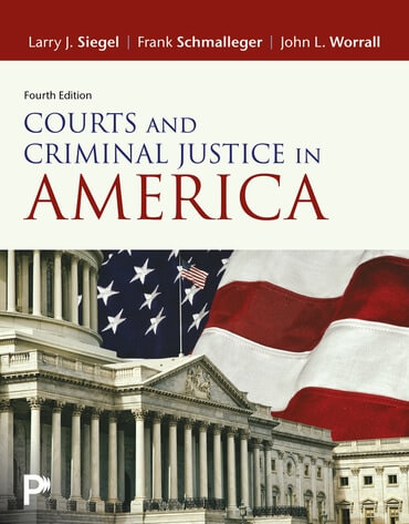 Cover for Courts and Criminal Justice in America, 4th Edition