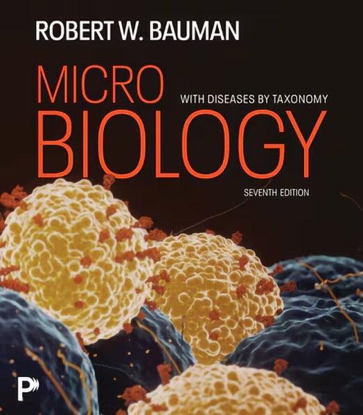 cover art for Microbiology with Diseases by Taxonomy, 7th edition