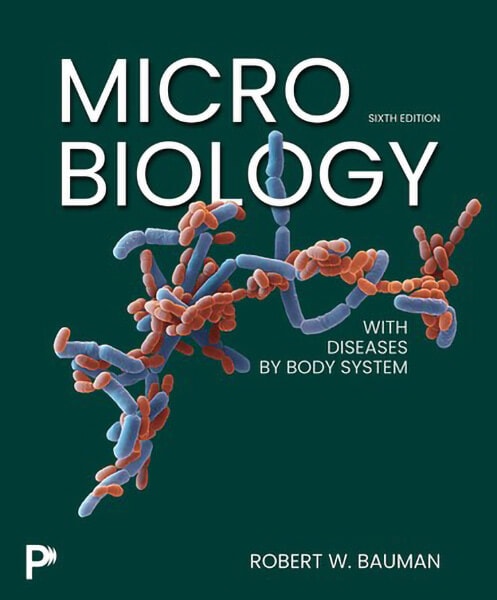 cover art for Microbiology with Diseases by Body System, 6th Edition