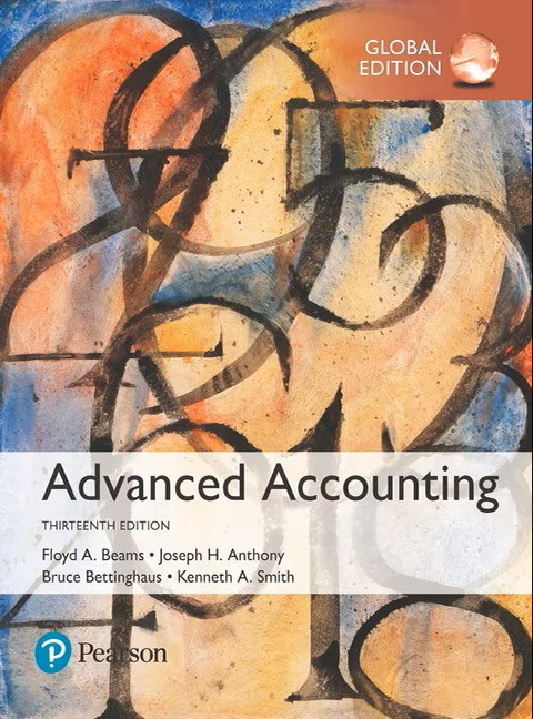 Book cover of Advanced Accounting, Global Edition