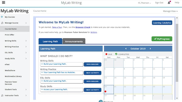 MyLab Writing