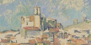 Gardanne oil painting on canvas by Paul Cézanne 