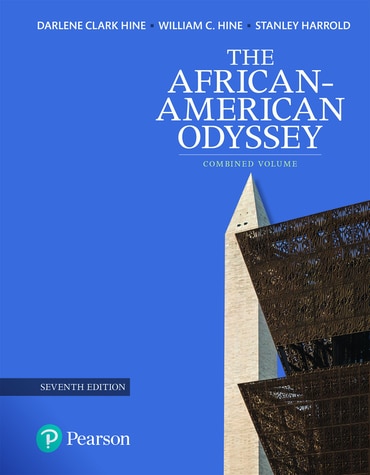 This is an image of a book cover for the book The African-American Odyssey, Combined Volume, 7th edition.