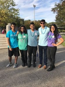 Davki and friends participated in the Out of the Darkness Walk sponsored by the Association for Suicide Prevention.