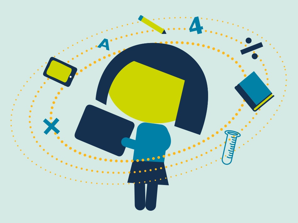 Primary school illustration