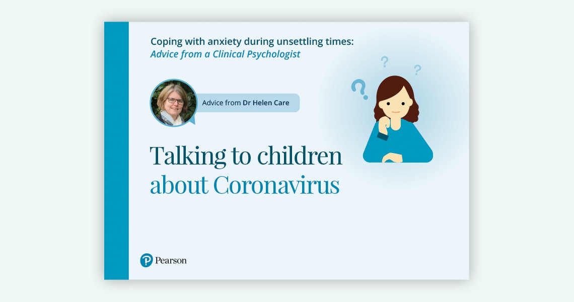 Talking to children about Coronavirus document link