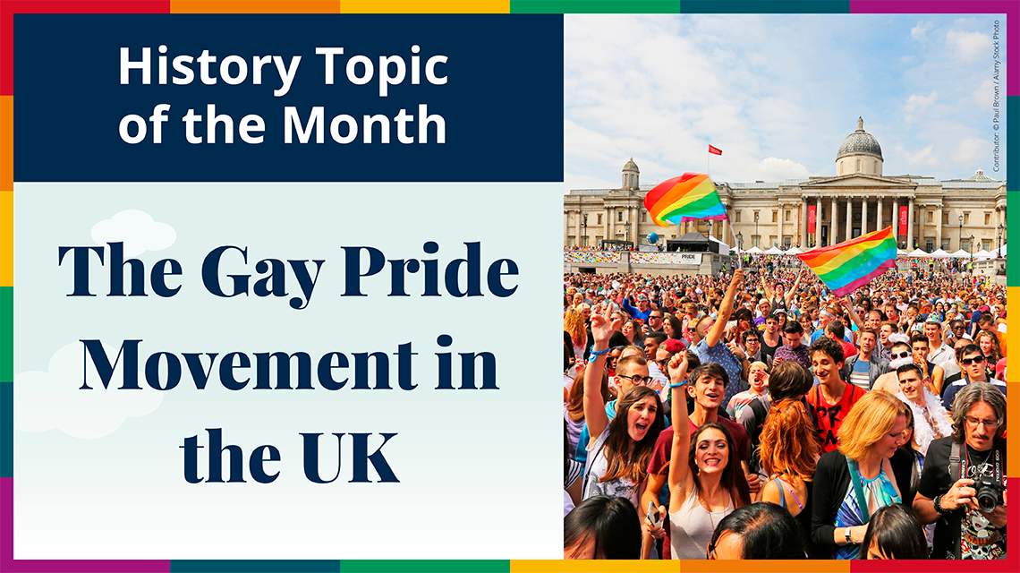 The Gay Pride movement in the UK