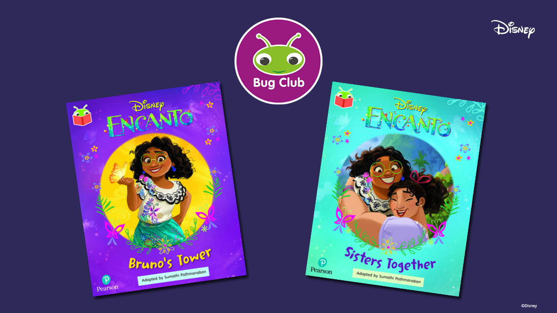 Images of two of our Disney Encanto Bug Club books