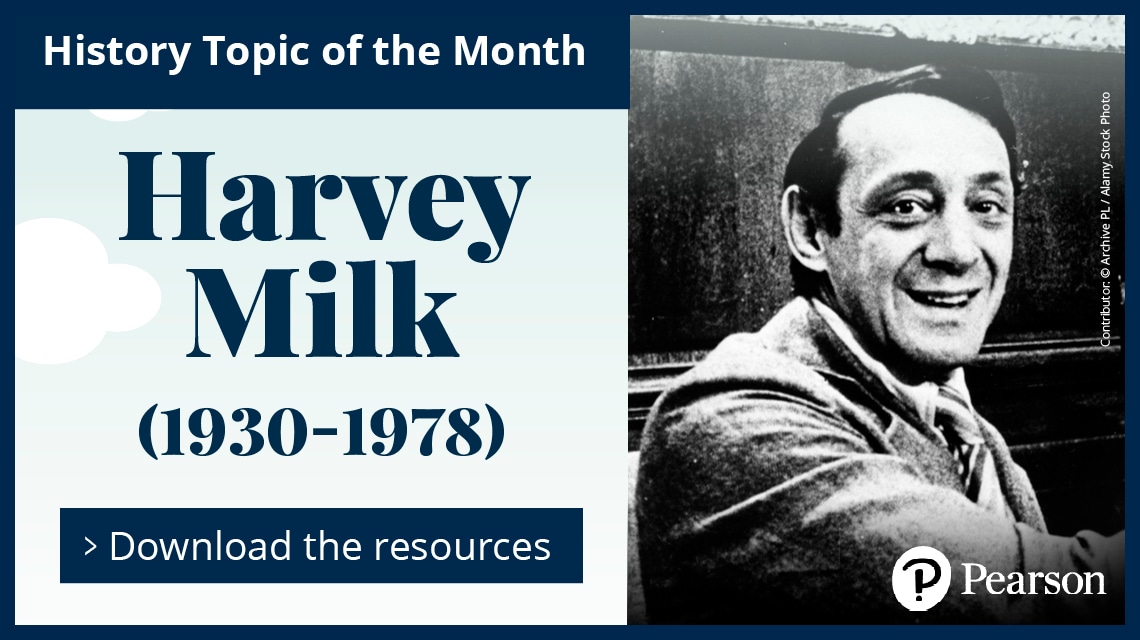 Photograph of Harvey Milk