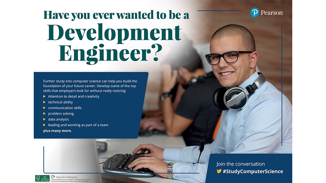 Development Engineer poster - male