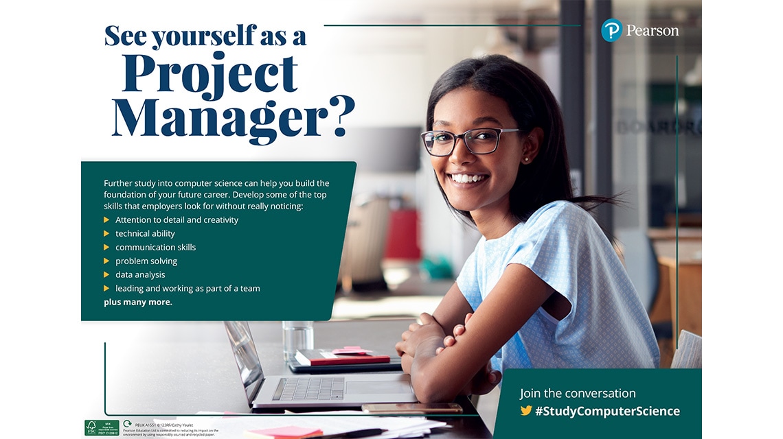 Project Manager poster - female