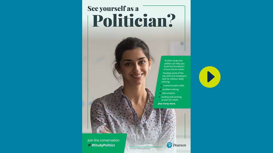 #StudyPolitics politician poster - female