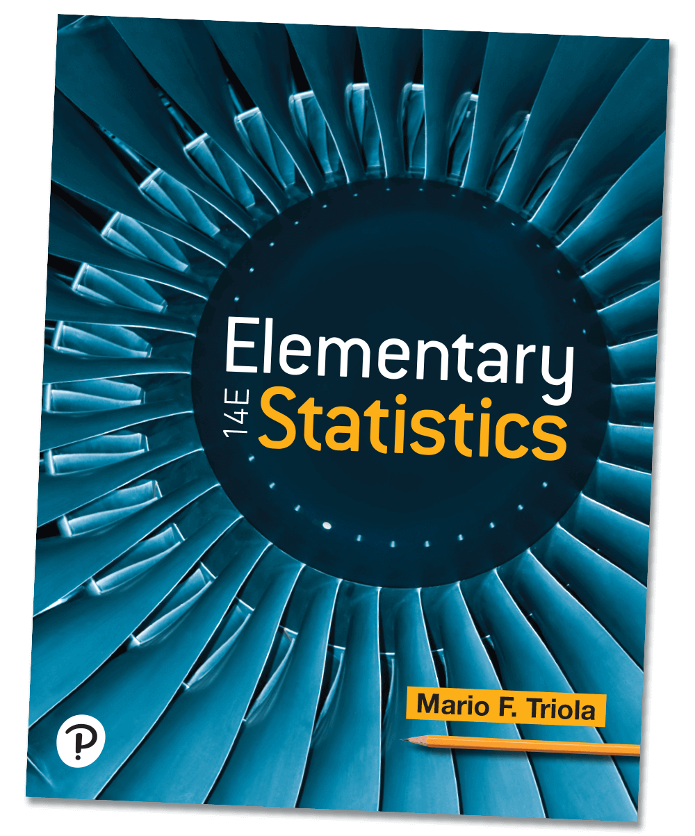 Elementary Statistics Series by Mario F. Triola, Pearson