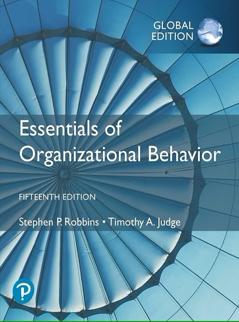 Essentials of Organizational Behavior, Global Edition - Cover Image