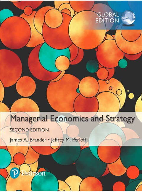 Managerial Economics and Strategy, Global Edition - Cover Image