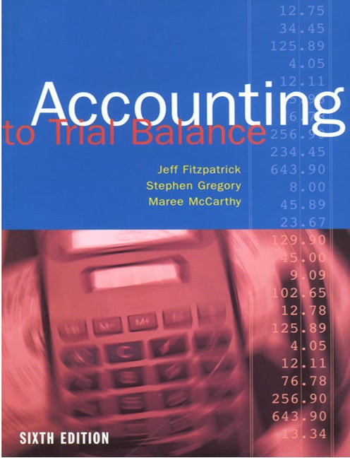 Accounting To Trial Balance - Cover Image