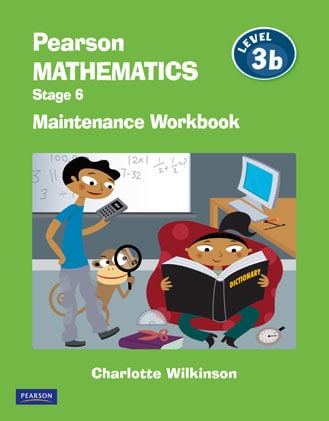 Pearson Mathematics Level 3b Stages 6 - Cover Image