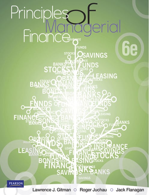Principles of Managerial Finance  - Cover Image