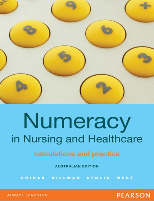 Numeracy in Nursing and Healthcare: Australian Edition - Cover Image