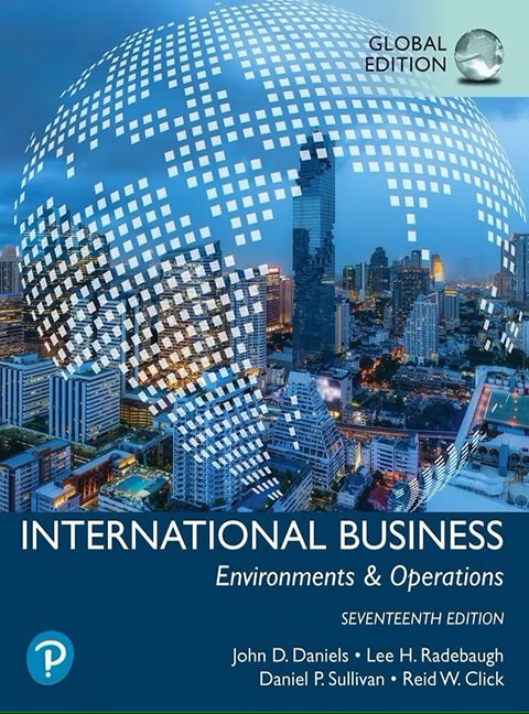 International Business: Environments & Operations, Global Edition - Cover Image