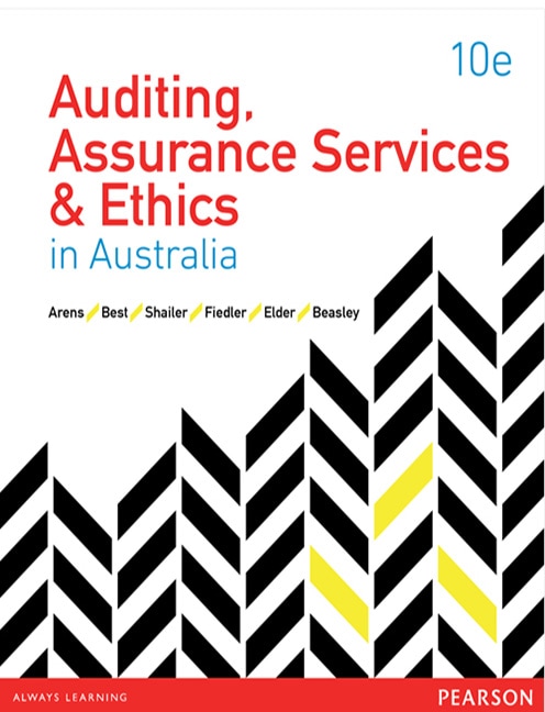 Auditing, Assurance Services & Ethics in Australia - Cover Image