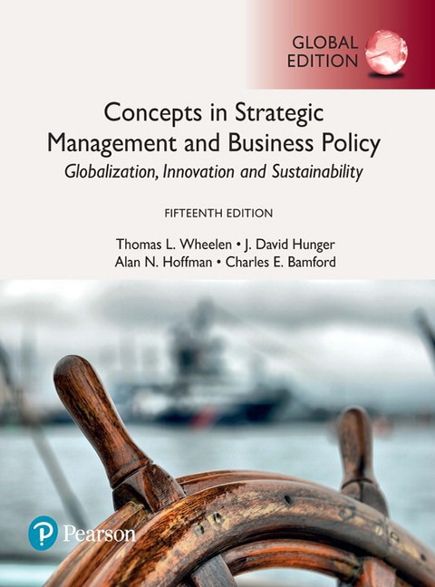 Concepts in Strategic Management and Business Policy, Global Edition - Cover Image