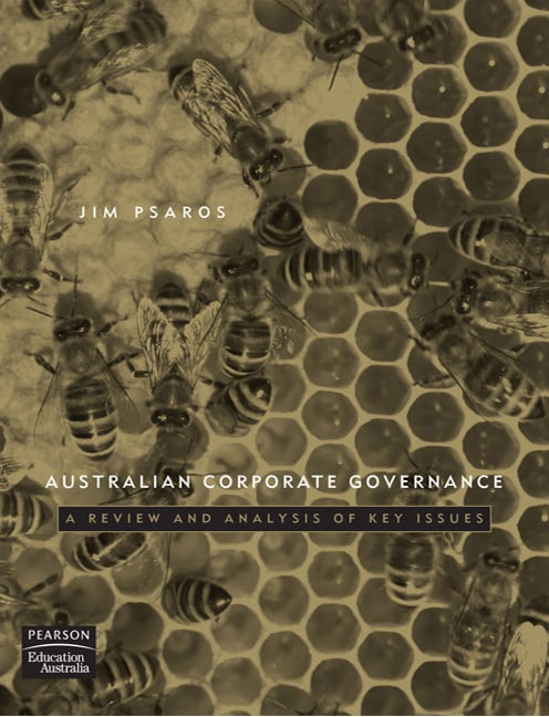 Australian Corporate Governance - Cover Image