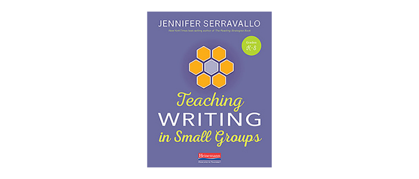 Image showing Jennifer Serravallo's Professional Book called Teaching Writing In Small Groups.
