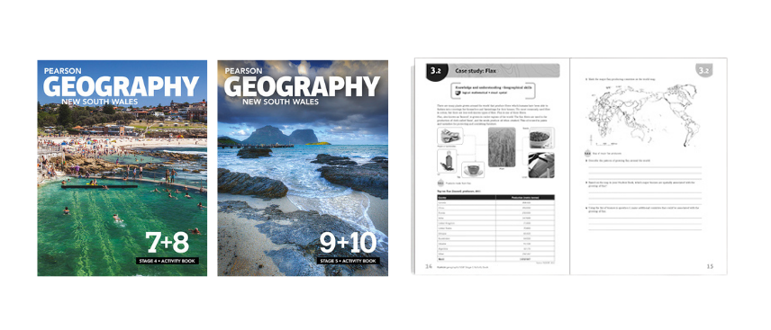 Image for Pearson Geography NSW Activity Books