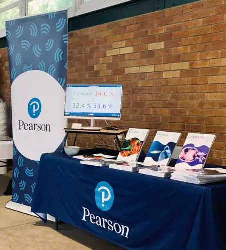 Pearson Biology, Physics and Chemistry for Queensland on display