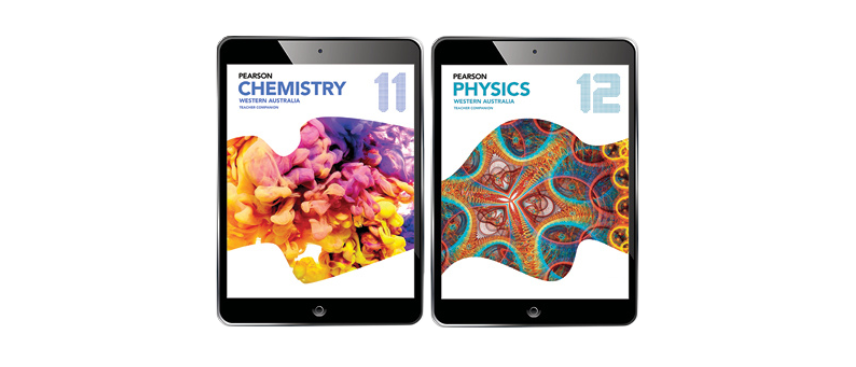 Image for Pearson Chemistry & Physics WA 11-12 Teacher Companion Tablet Screen