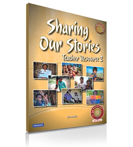 Cover of a Sharing Our Stories Teacher Resource book.