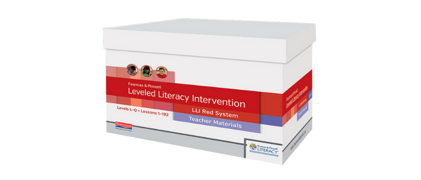 Image for Fountas & Pinnell LLI Red System Levels L Q Grade 3