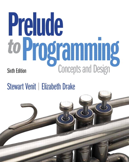 Prelude to Programming, 6e